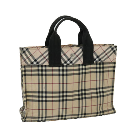 Burberry Nova Label Nylon Beige Handbag Style 7