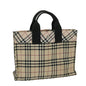 Burberry Nova Label Nylon Beige Handbag Style 7