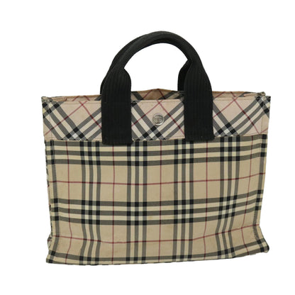 Burberry Nova Label Nylon Beige Handbag Style 7