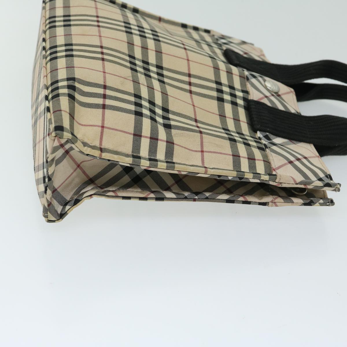 Burberry Nova Label Nylon Beige Handbag Style 7