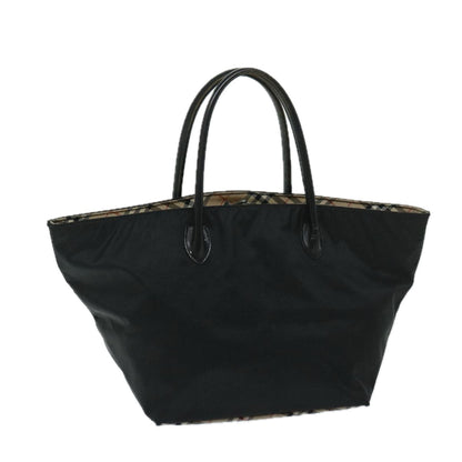 Burberry BURBERRYSs Label Nylon Black Handbag