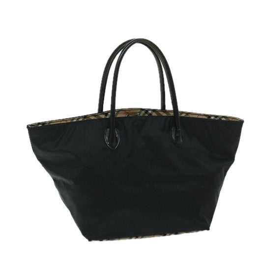 Burberry BURBERRYSs Label Nylon Black Handbag