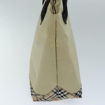 Burberry Nova Label Nylon Beige Tote Bag Style 2