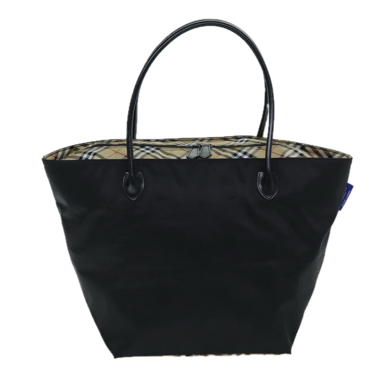 Burberry Nova Label Nylon Black Tote Bag Style 2
