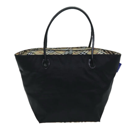 Burberry Nova Label Nylon Black Tote Bag Style 2