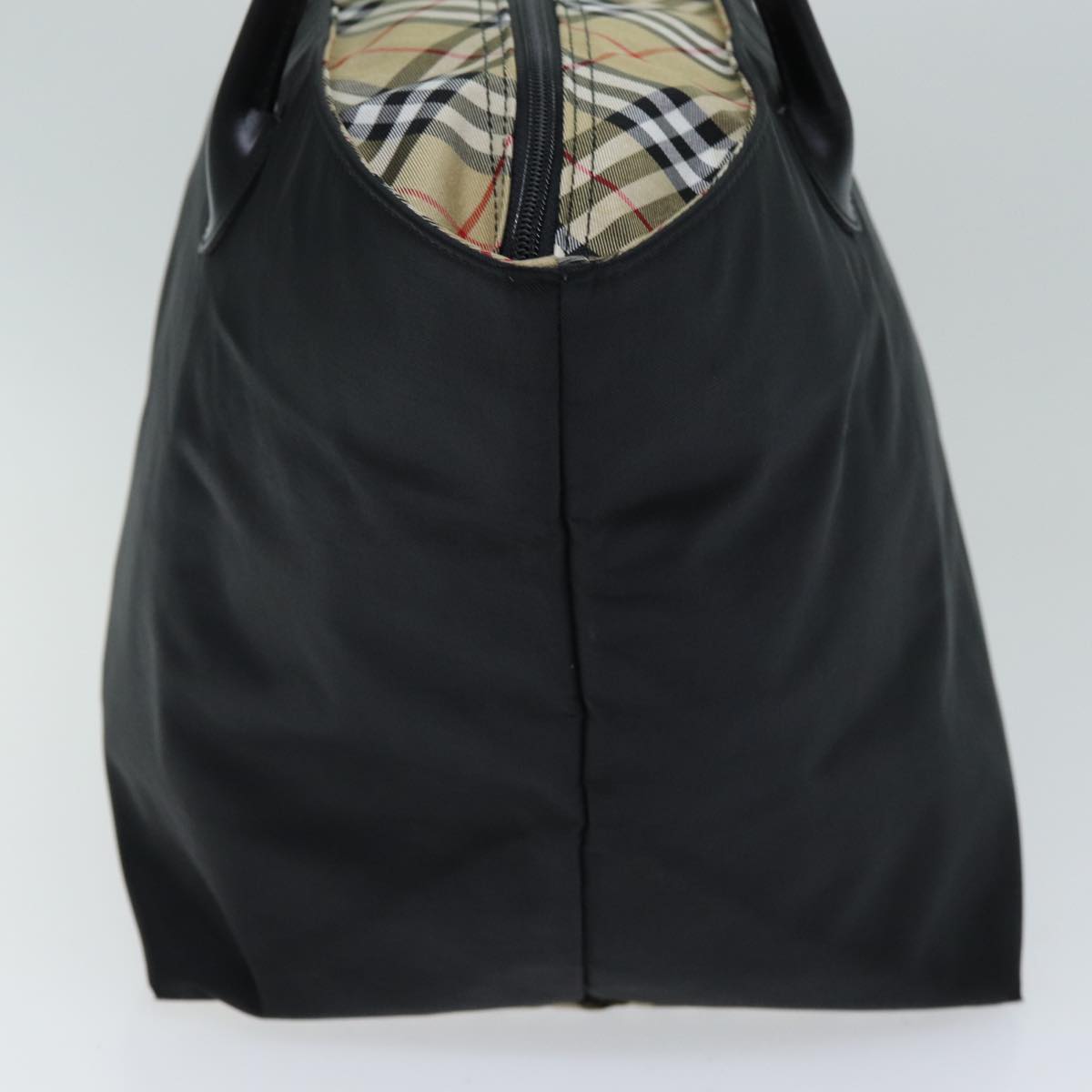 Burberry Nova Label Nylon Black Tote Bag Style 2