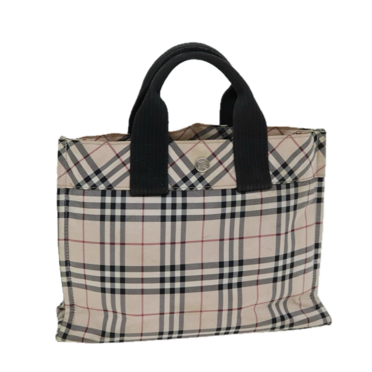 Burberry Nova Label Nylon Beige Handbag Style 8