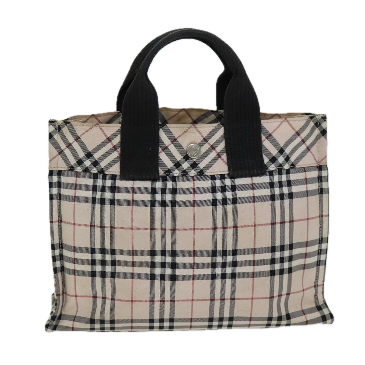 Burberry Nova Label Nylon Beige Handbag Style 8