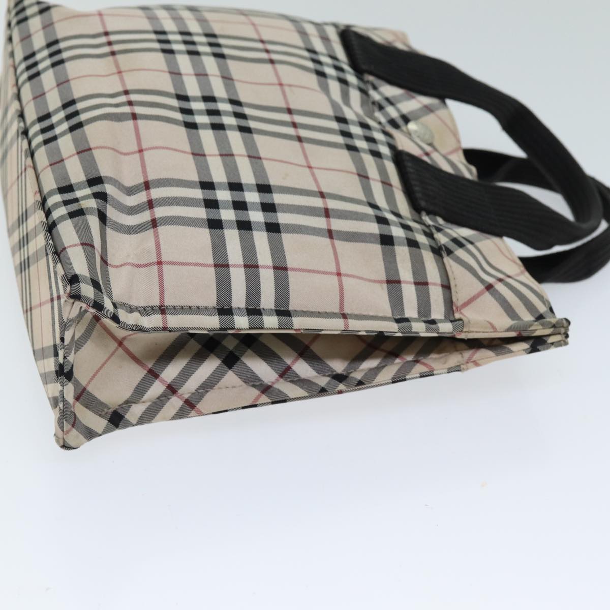 Burberry Nova Label Nylon Beige Handbag Style 8