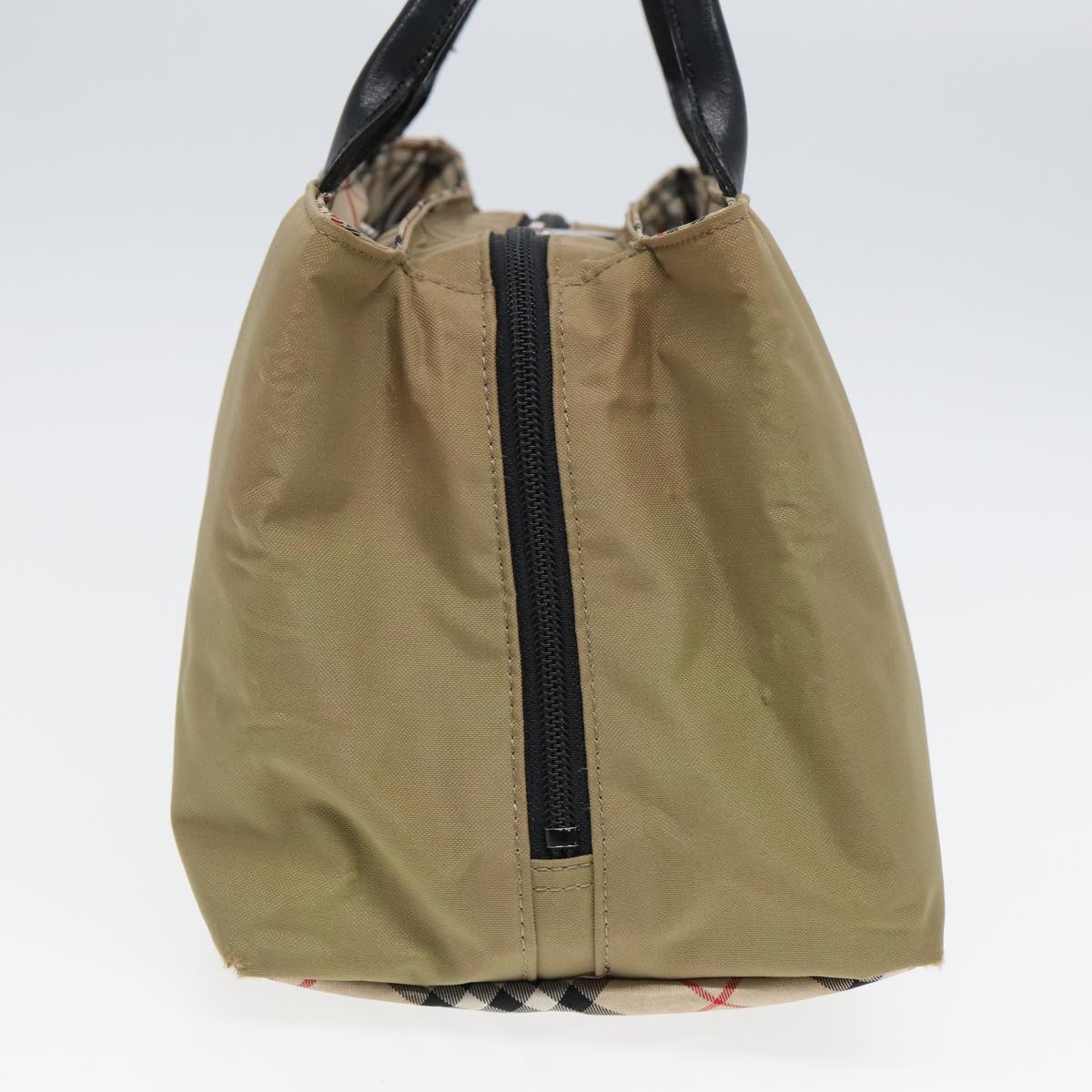 Burberry Nova Auth Leather Black Handbag Style 5