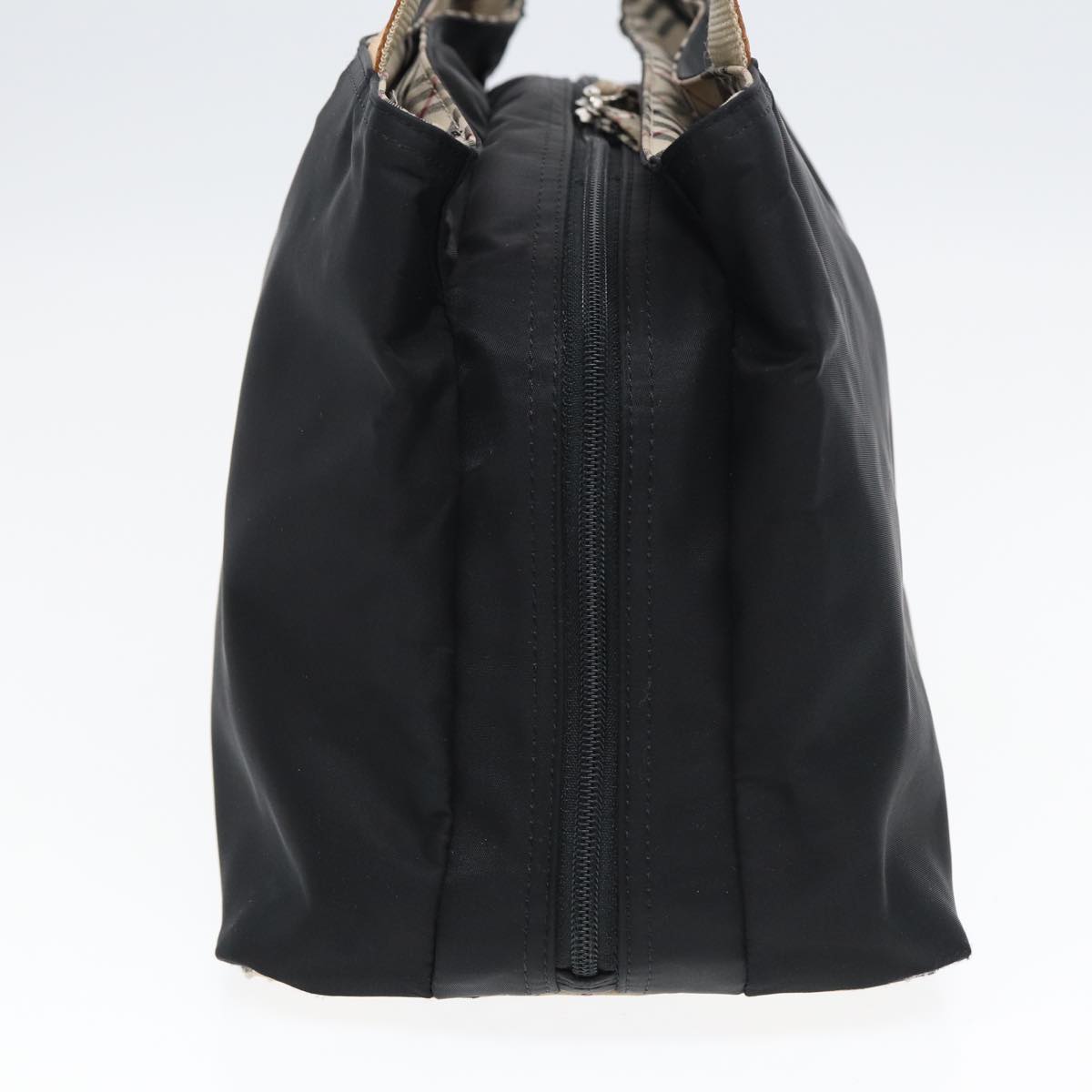 Burberry Nova Auth Nylon Black Handbag Style 4