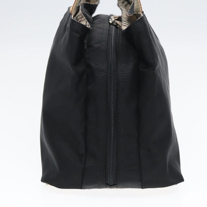 Burberry Nova Auth Nylon Black Handbag Style 4