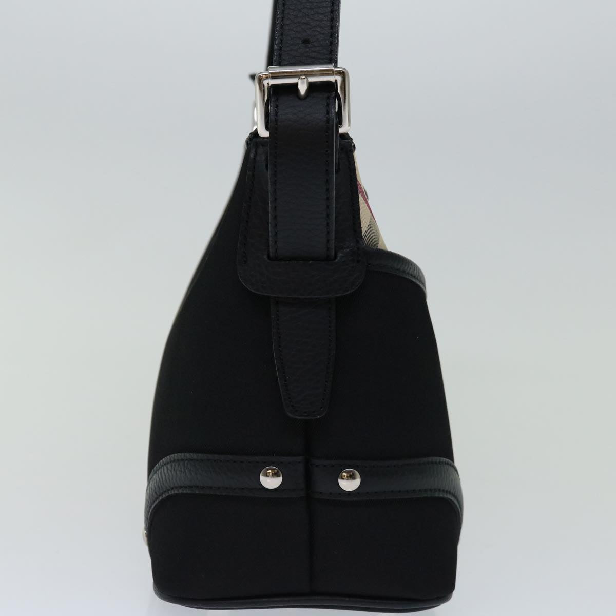 Burberry Nova Auth Nylon Black Shoulder Bag Style 2