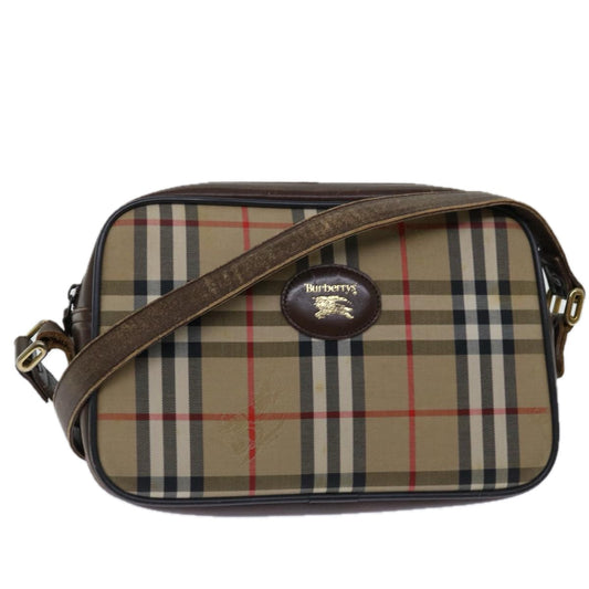 Burberry BURBERRYSs Nova Canvas Beige Shoulder Bag Style 11