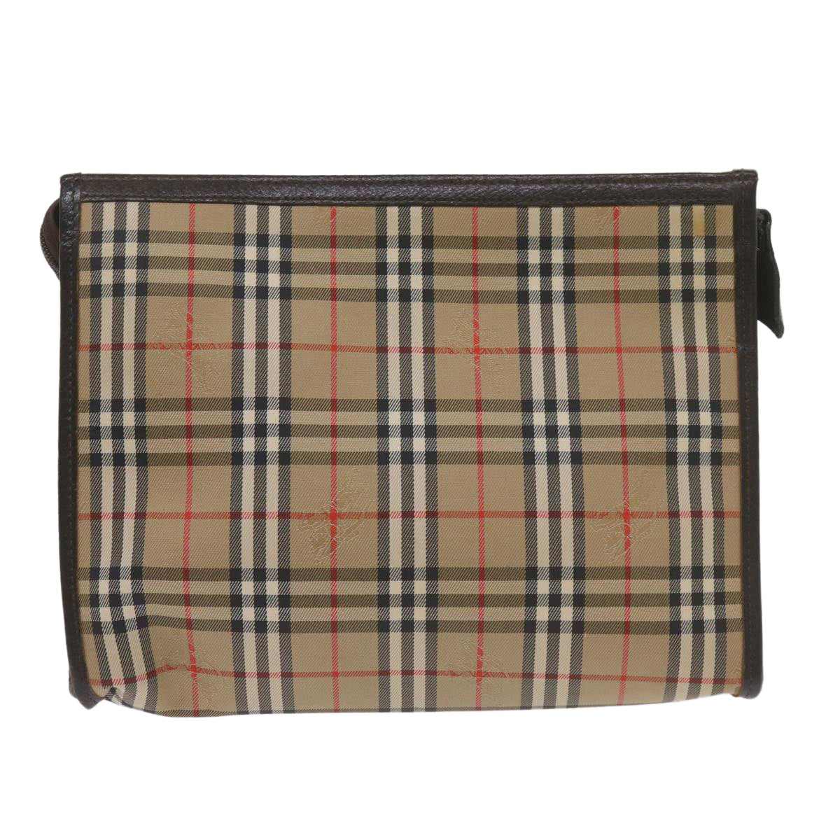 Burberry BURBERRYSs Nova Canvas Black Clutch Bag