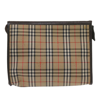 Burberry BURBERRYSs Nova Canvas Black Clutch Bag