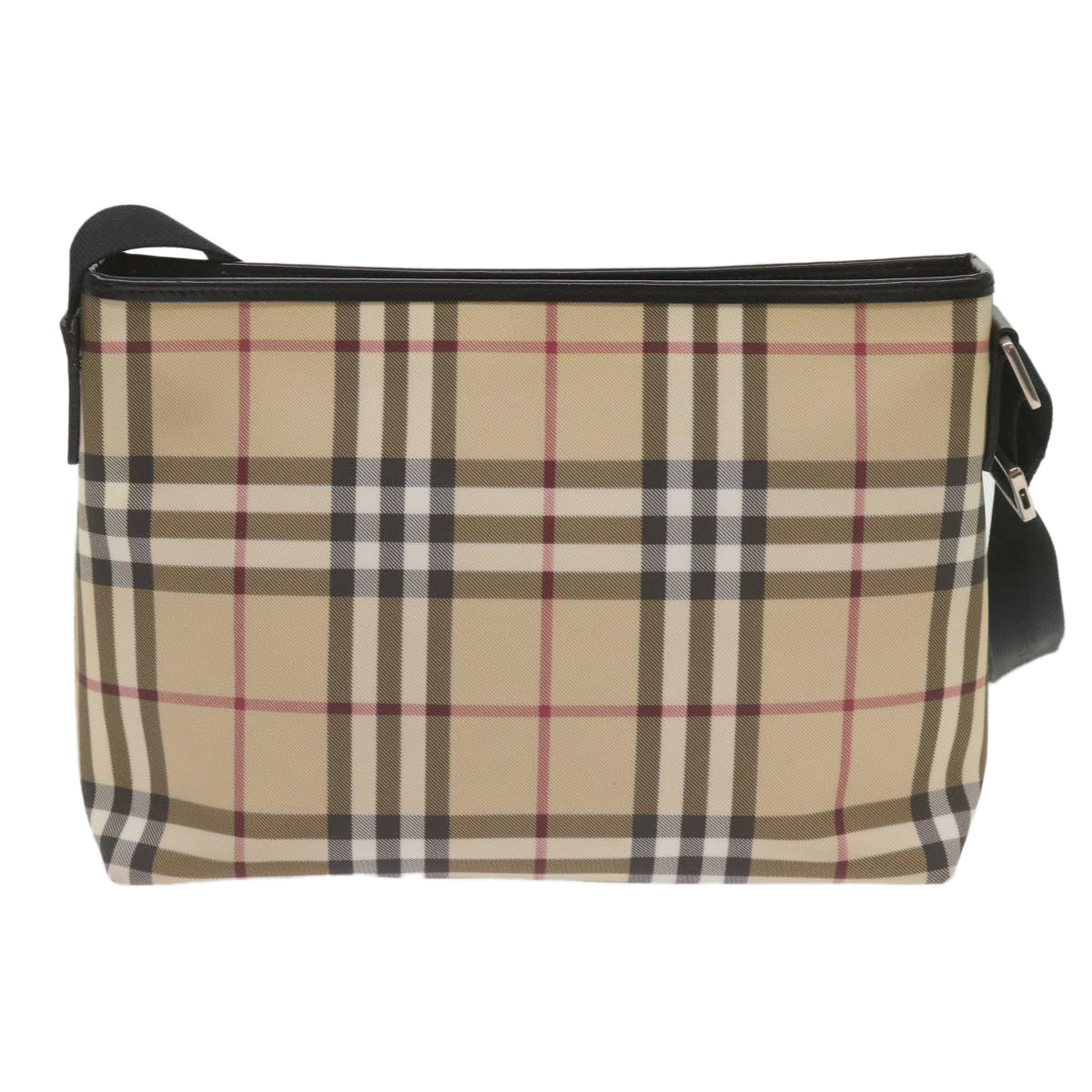 Burberry Nova Coated Canvas Beige Shoulder Bag Style 3