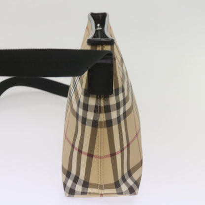 Burberry Nova Coated Canvas Beige Shoulder Bag Style 3