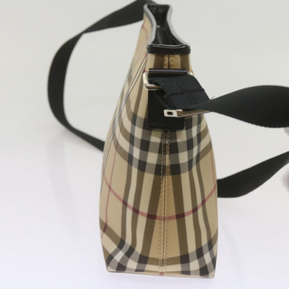 Burberry Nova Coated Canvas Beige Shoulder Bag Style 3