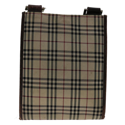 Burberry Nova Auth Canvas Beige Shoulder Bag Style 11