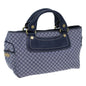 Luxury CELINE Macadam Canvas Boogie bag Hand Bag Navy 11950