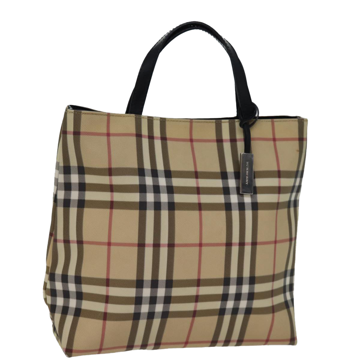 Burberry Nova Coated Canvas Beige Handbag Style 2
