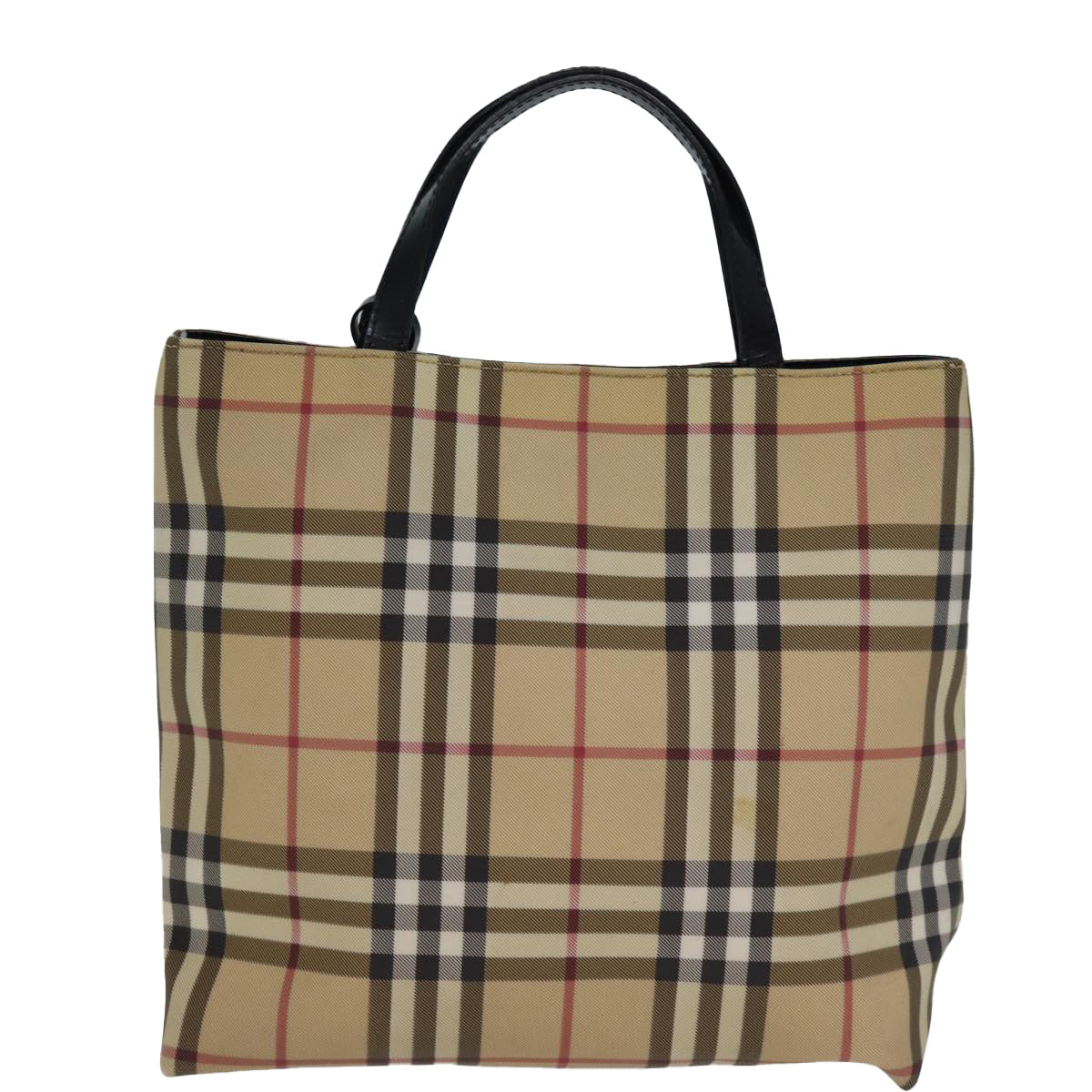 Burberry Nova Coated Canvas Beige Handbag Style 2