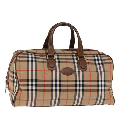 Burberry BURBERRYSs Nova Canvas Beige Handbag Style 3