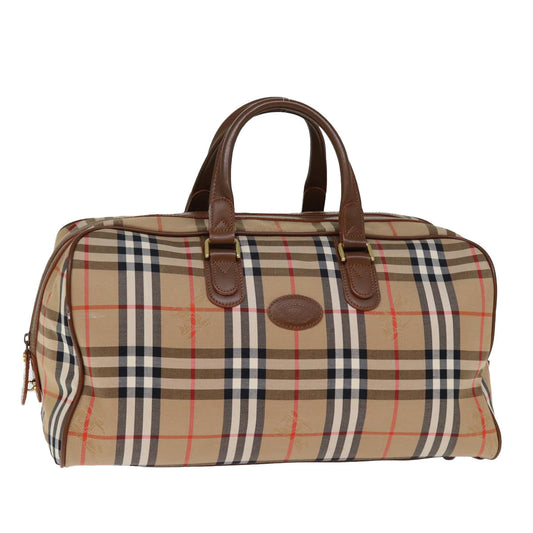 Burberry BURBERRYSs Nova Canvas Beige Handbag Style 3