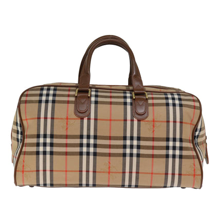 Burberry BURBERRYSs Nova Canvas Beige Handbag Style 3