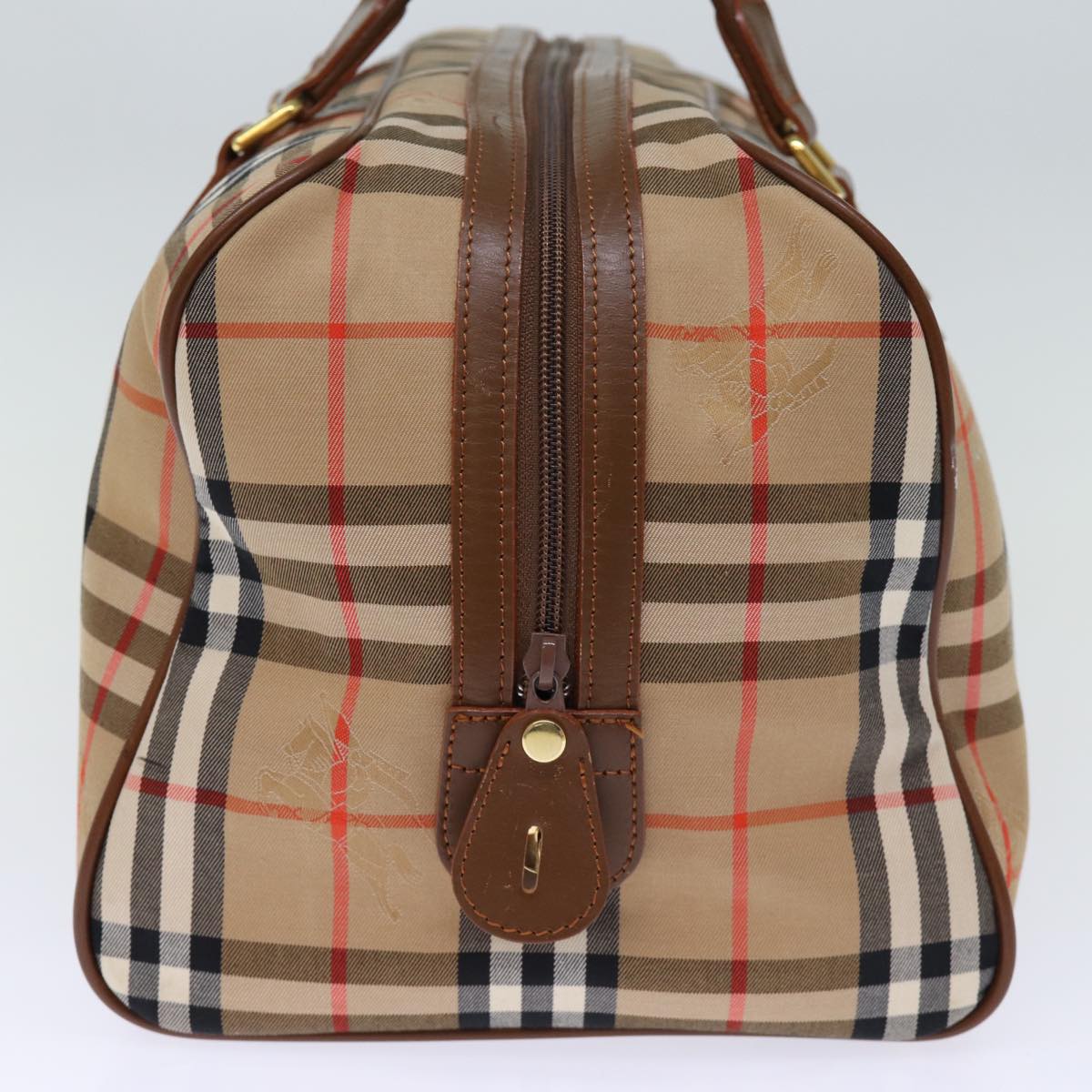 Burberry BURBERRYSs Nova Canvas Beige Handbag Style 3