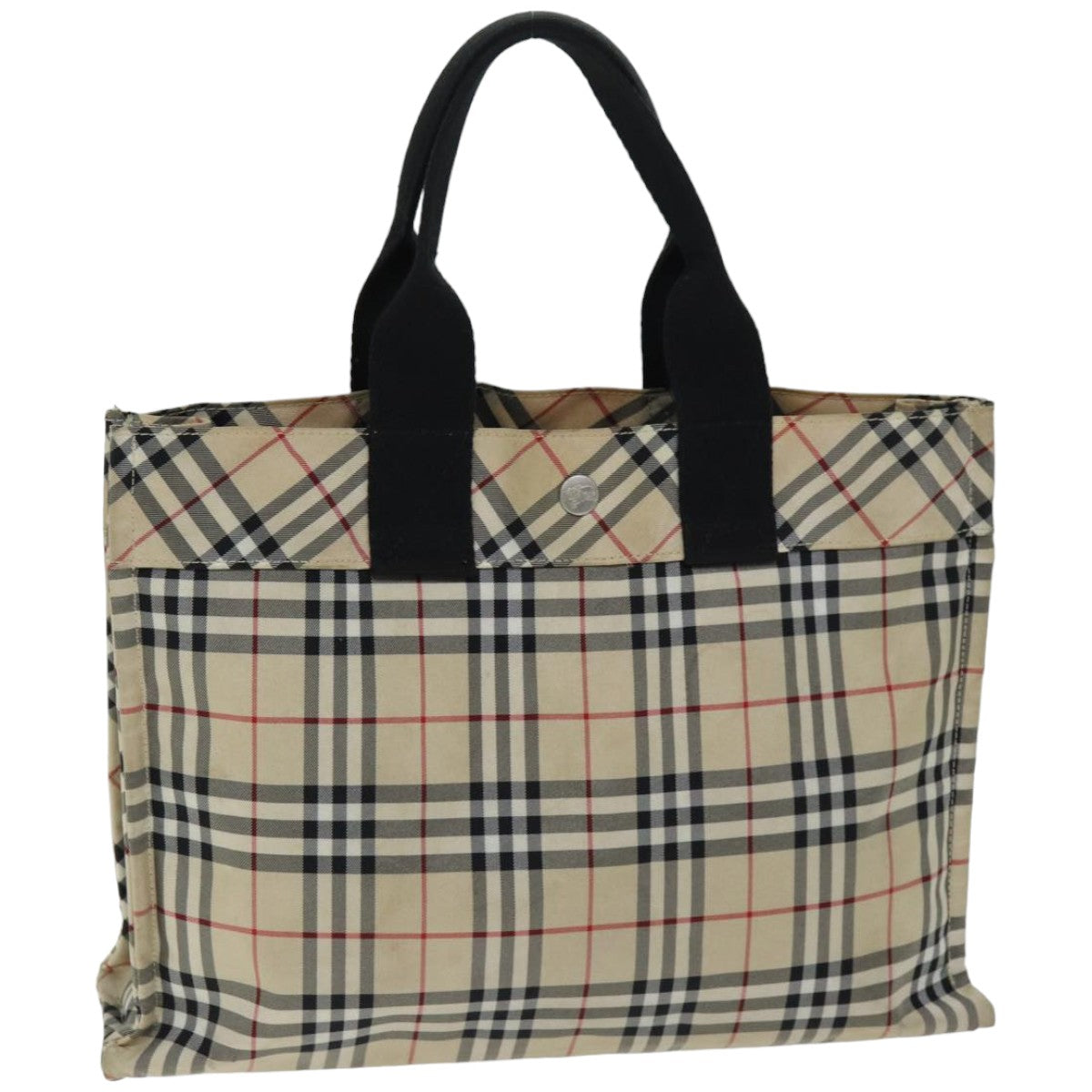 Burberry Nova Label Nylon Beige Handbag Style 9