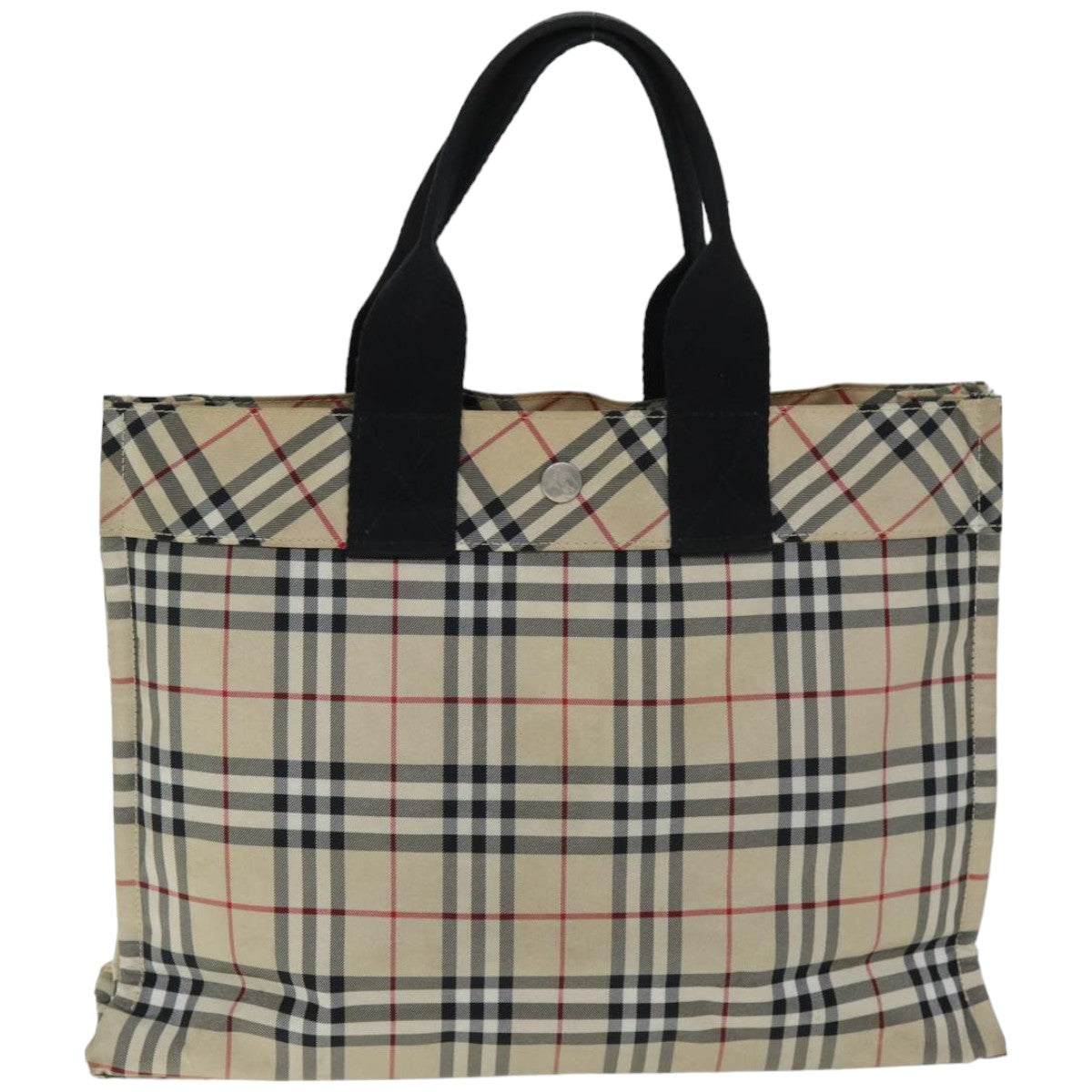 Burberry Nova Label Nylon Beige Handbag Style 9
