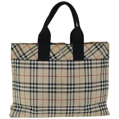 Burberry Nova Label Nylon Beige Handbag Style 9