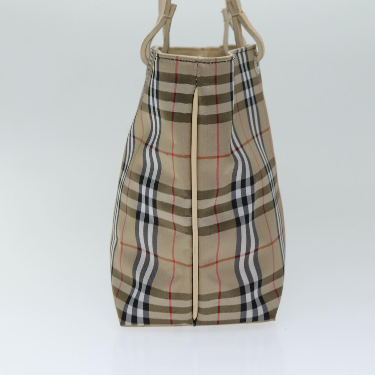 Burberry Nova Auth Nylon Beige Handbag Style 5