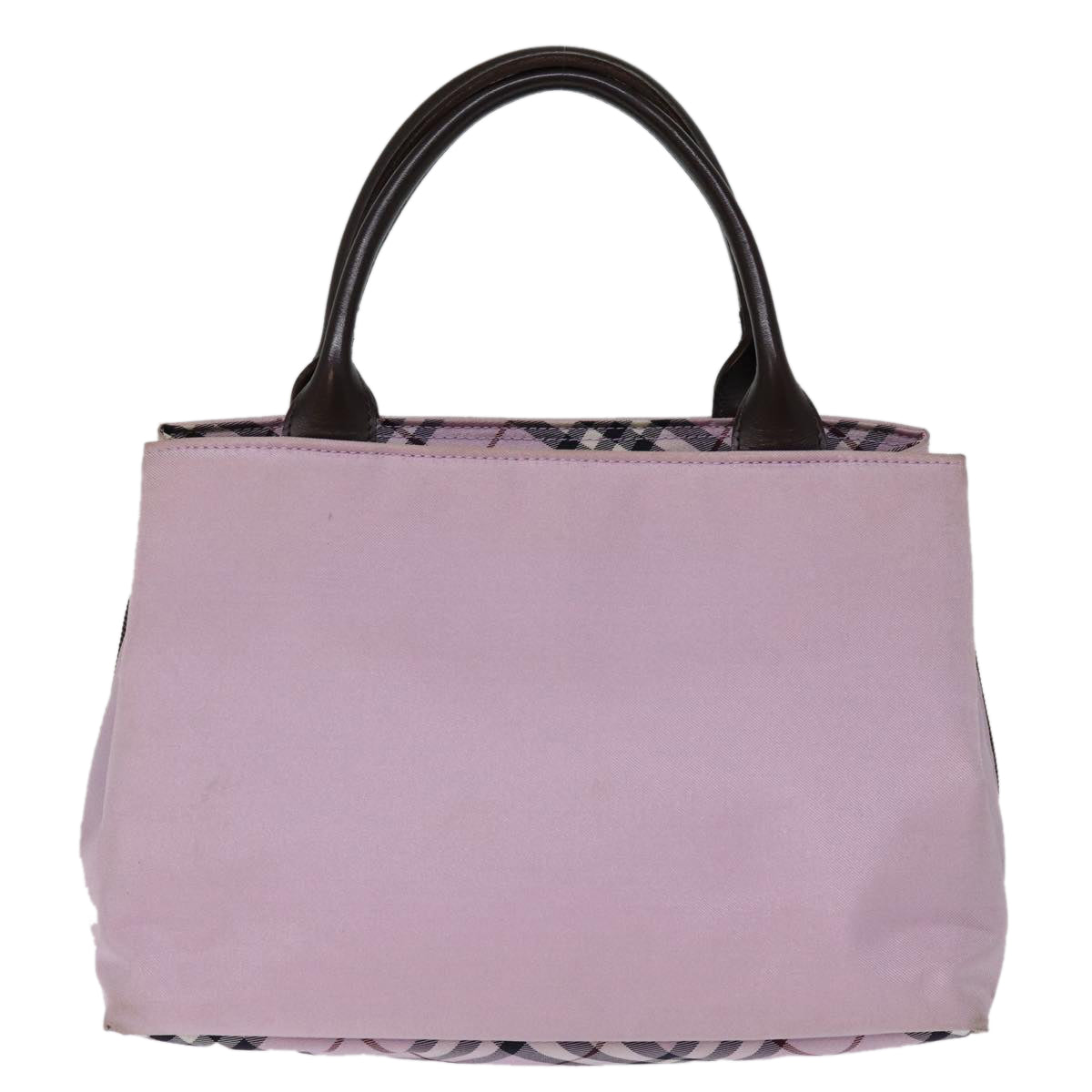 Burberry Nova Label Nylon Blue Handbag Style 6