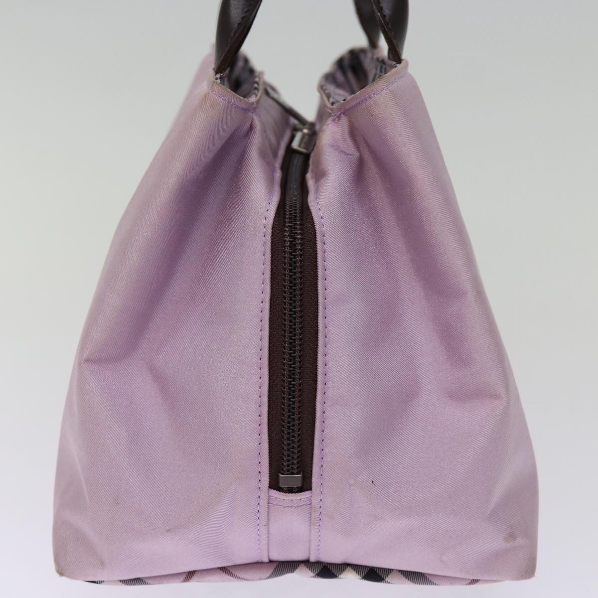 Burberry Nova Label Nylon Blue Handbag Style 6