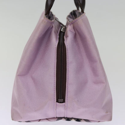 Burberry Nova Label Nylon Blue Handbag Style 6