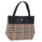 Burberry Nova Auth Canvas Beige Handbag Style 13