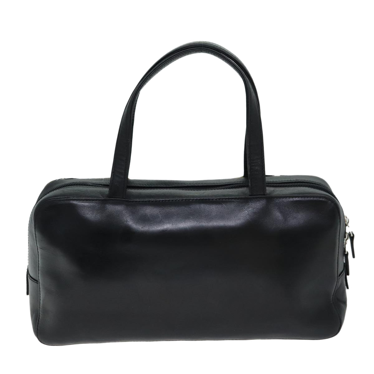 Burberry Nova Auth Leather Black Handbag Style 2