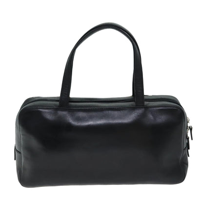 Burberry Nova Auth Leather Black Handbag Style 2