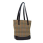 Burberry Nova Auth Canvas Beige Tote Bag Style 9