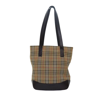 Burberry Nova Auth Canvas Beige Tote Bag Style 9