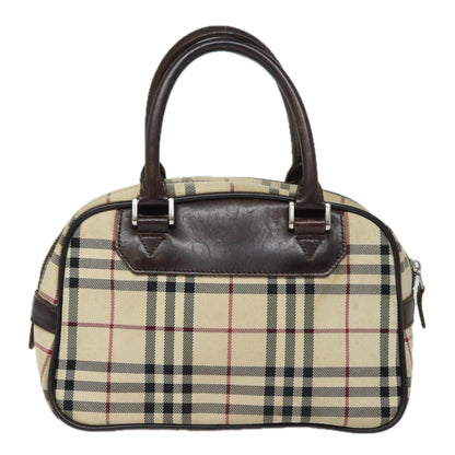 Burberry Nova Auth Nylon Black Handbag Style 6