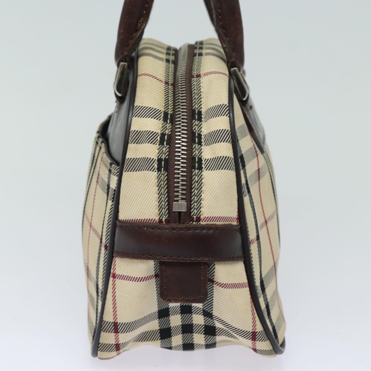 Burberry Nova Auth Nylon Black Handbag Style 6