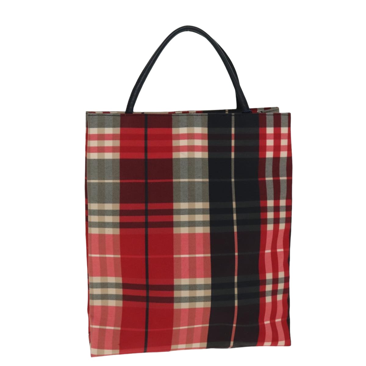 Burberry Nova Auth Canvas Red Handbag Style 3