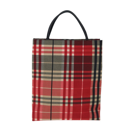 Burberry Nova Auth Canvas Red Handbag Style 3