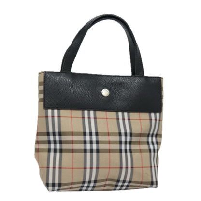 Burberry Nova Auth Canvas Beige Handbag Style 14