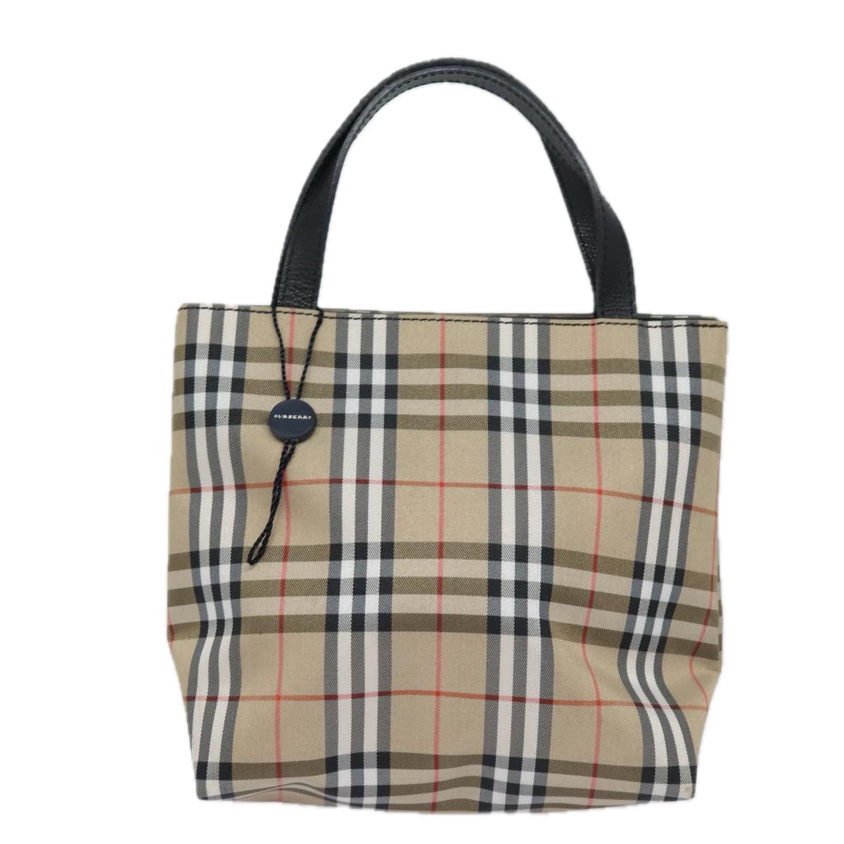 Burberry Nova Auth Canvas Beige Handbag Style 14