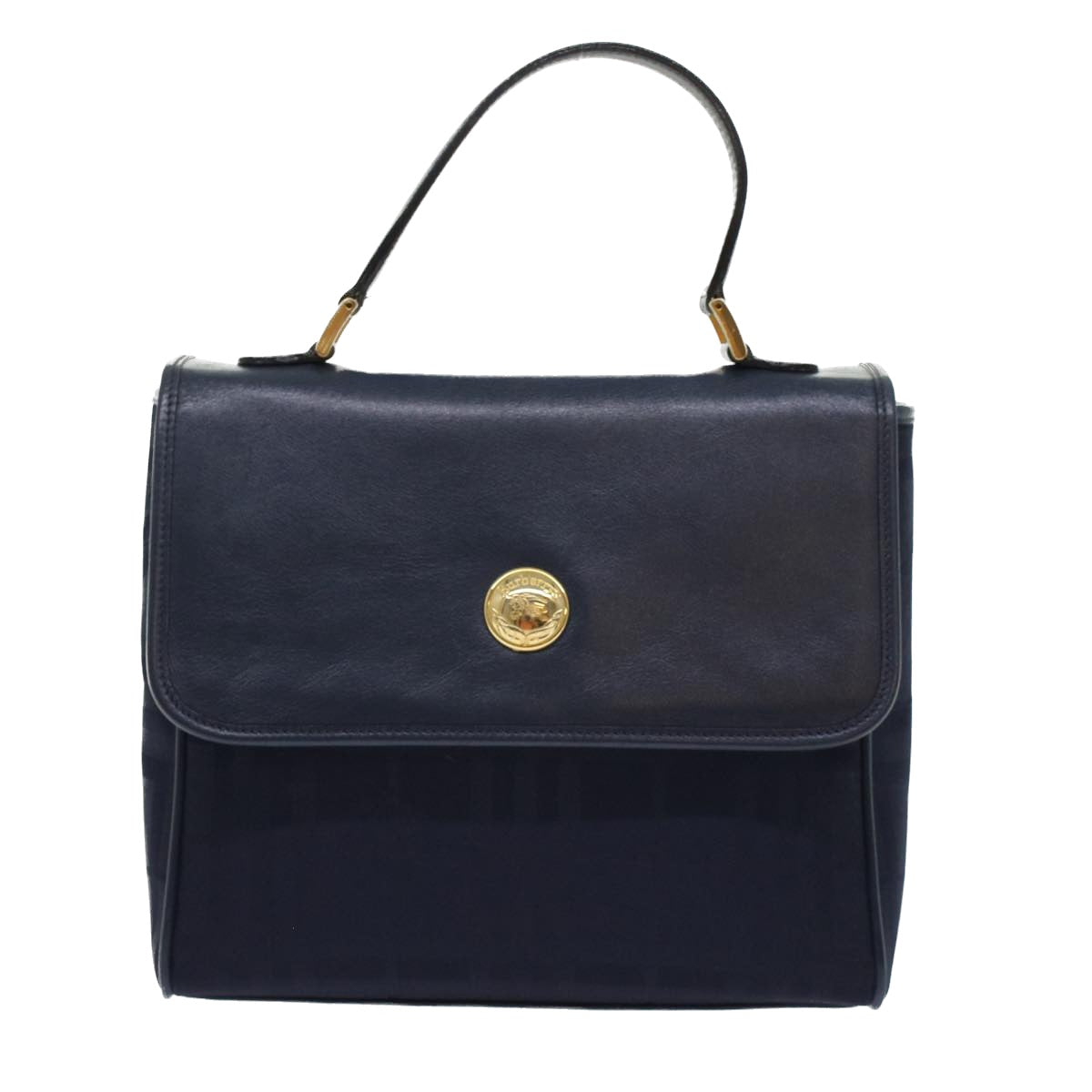 Burberry BURBERRYSs Nova Leather Black Handbag Style 2
